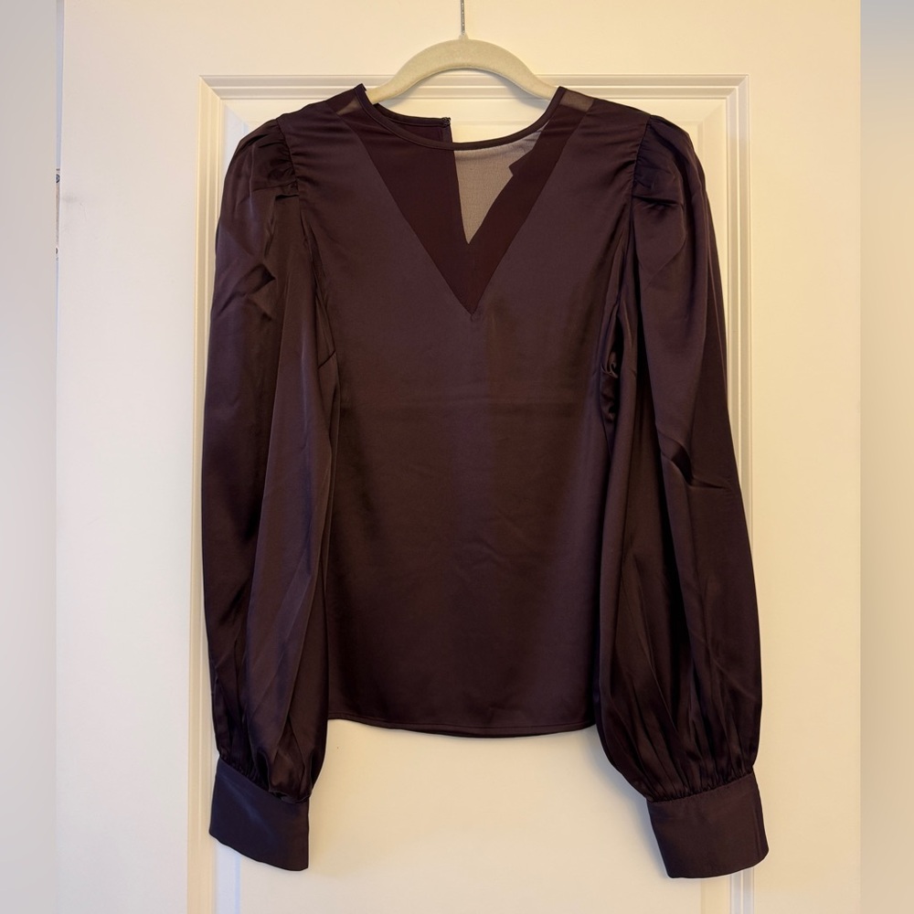 Express Women's Deep Purple Blouse